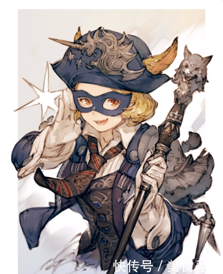 可爱|可爱又狡黠的兽娘，圆脸和兽耳的结合，太萌了