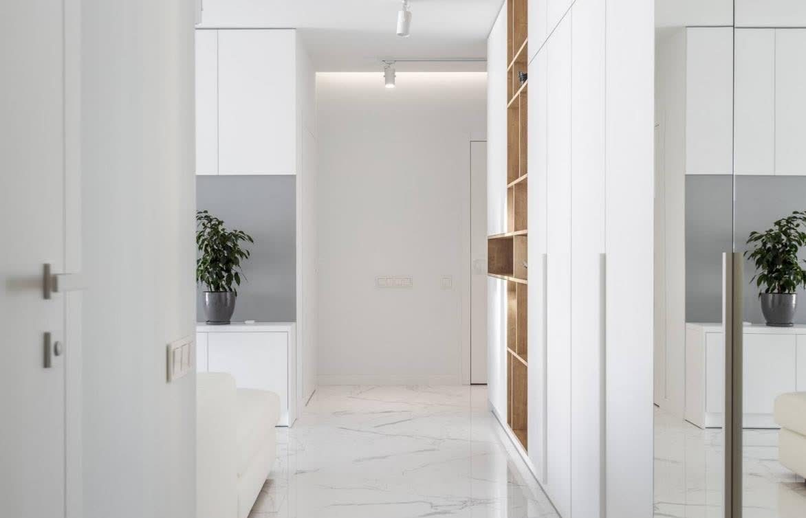 黑白极简|同样是小户型,同样是二胎家庭,他家仅99㎡能多出这30㎡收纳