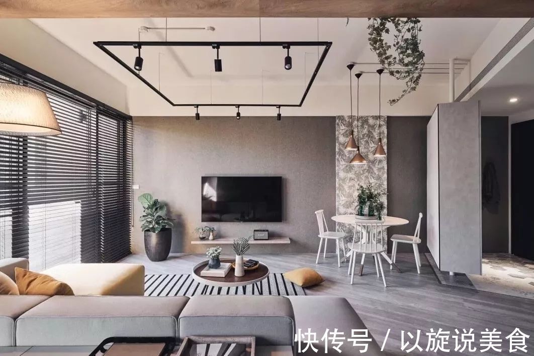 客厅|33款高级灰的客厅,简约空间的高级感