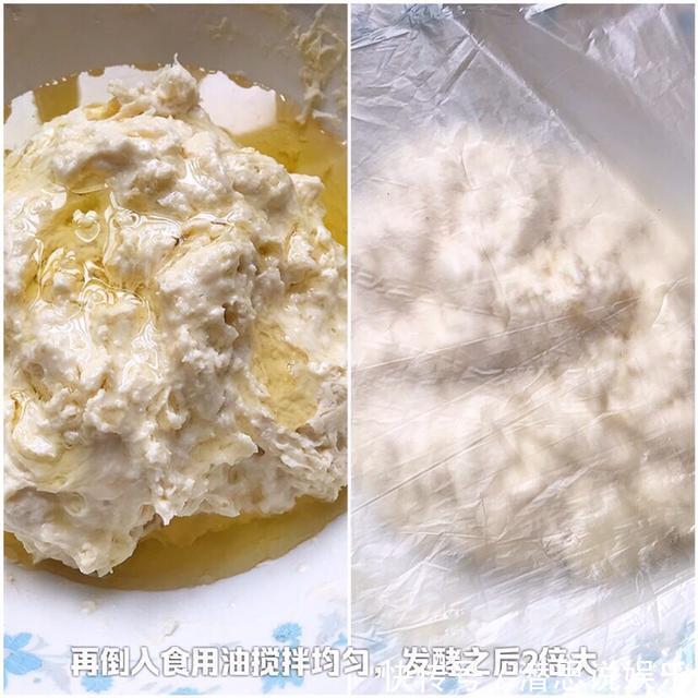 倒入|不用下手和面,一搅一煎就完成,蓬松软绵,美味可口