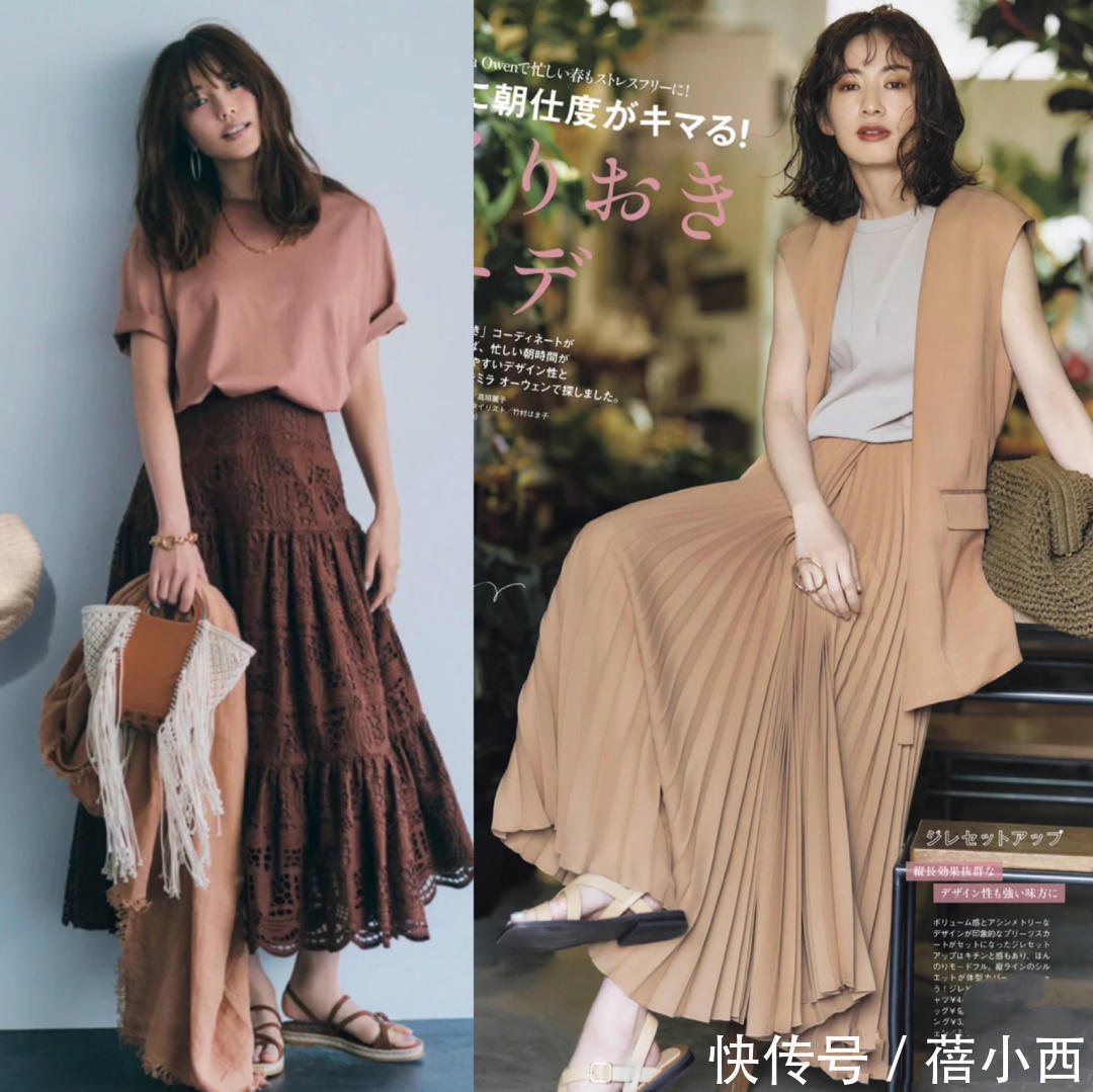 蕾丝|“大地色”搭配要火了,30、40+的姐姐照着穿,轻松穿出满满质感