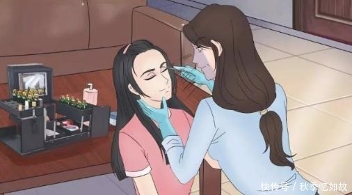 搞笑漫画殡仪馆化妆师不能给活人化妆，可美女偏偏不信……