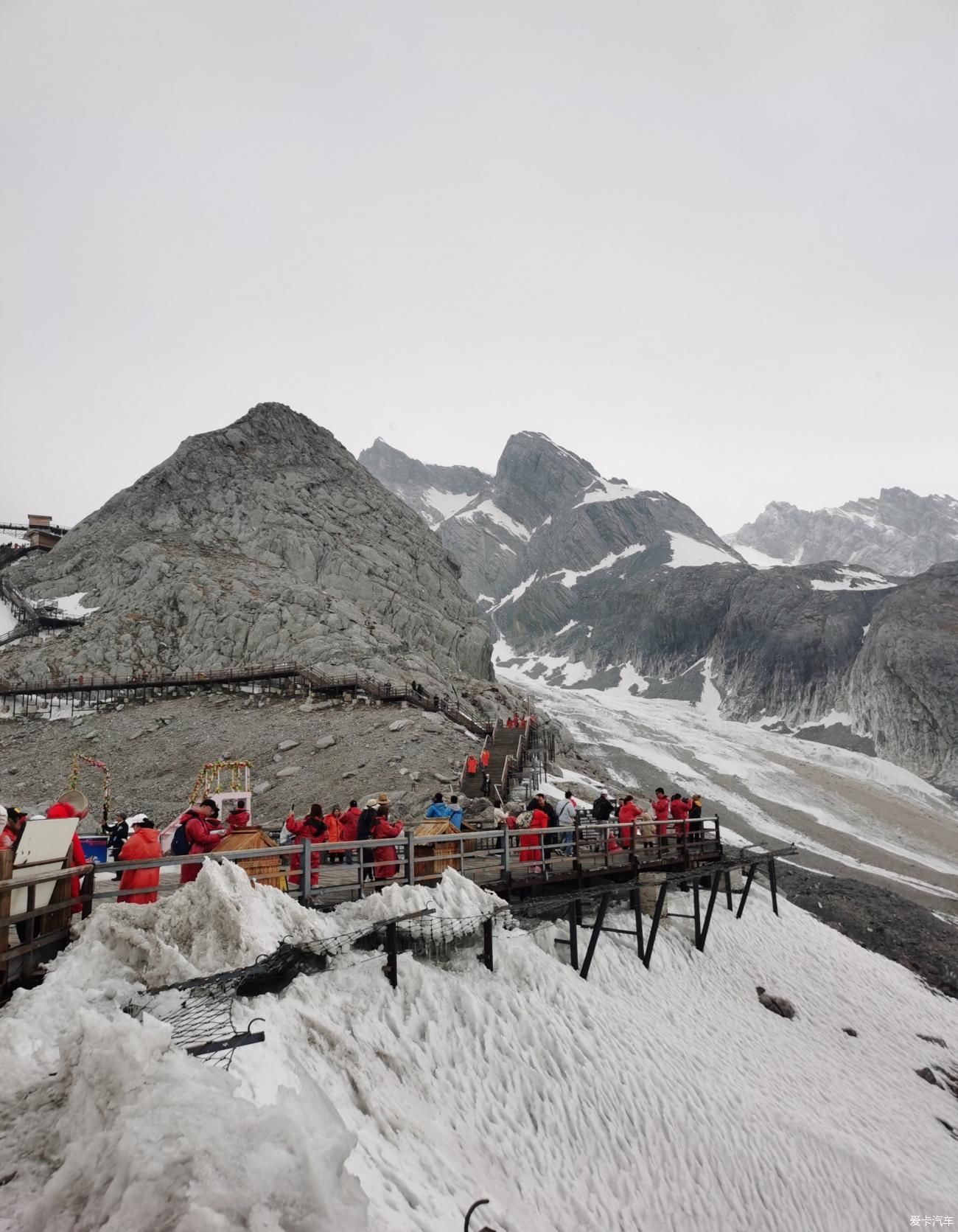 完成玉龙雪山的仰慕之旅