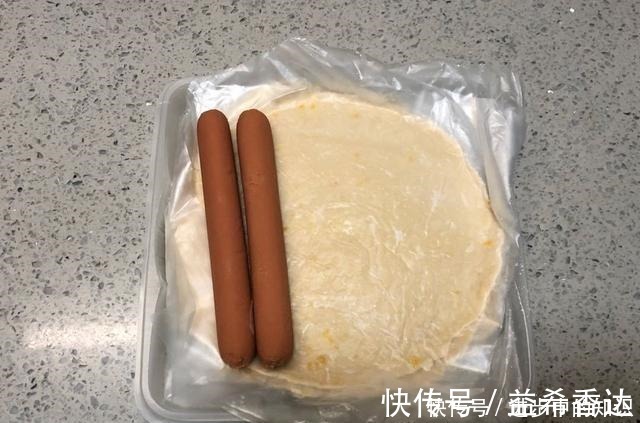 香酥|免揉面的早餐做法，一卷一切，烤熟就能吃，咸香酥脆，简单零失败