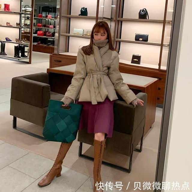 搭配|“羽绒服+裙子”才是冬天正确的打开方式!