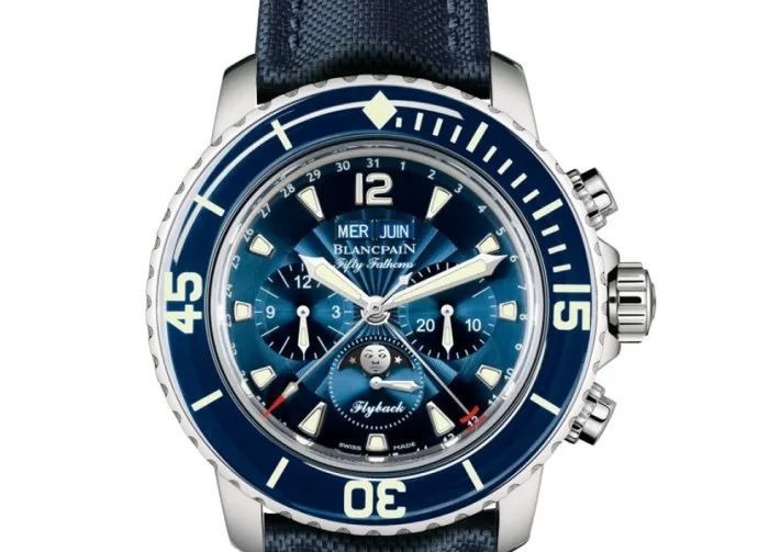 延续|延续海洋意念 点评宝珀五十噚飞返计时腕表