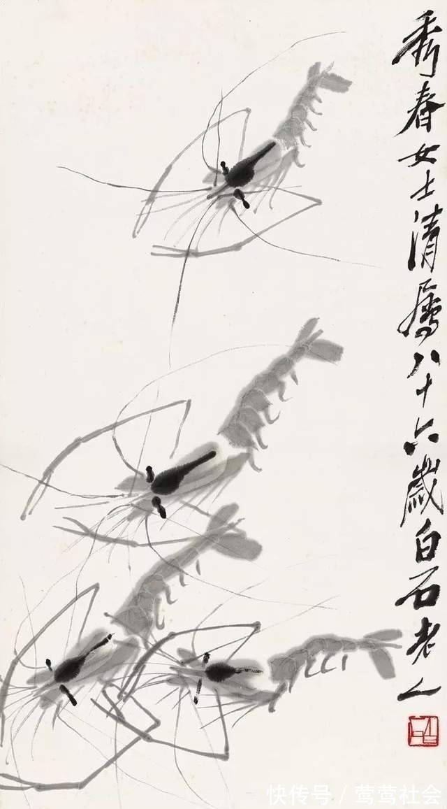 齐白石&齐白石画虎只画屁股,为何却成了无价之宝,专家:放大看就明白了