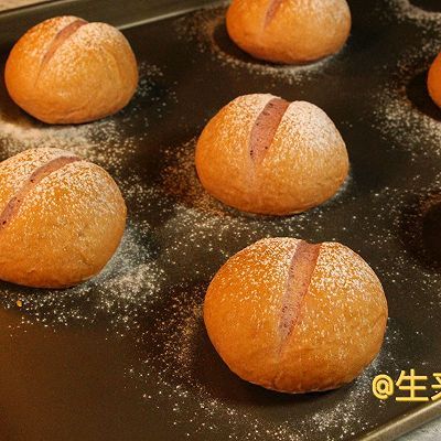 养生|温润养生紫薯米面包