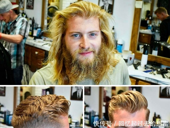 论发型对人的重要性！这些流浪汉一般的人换了发型之后，秒变帅哥