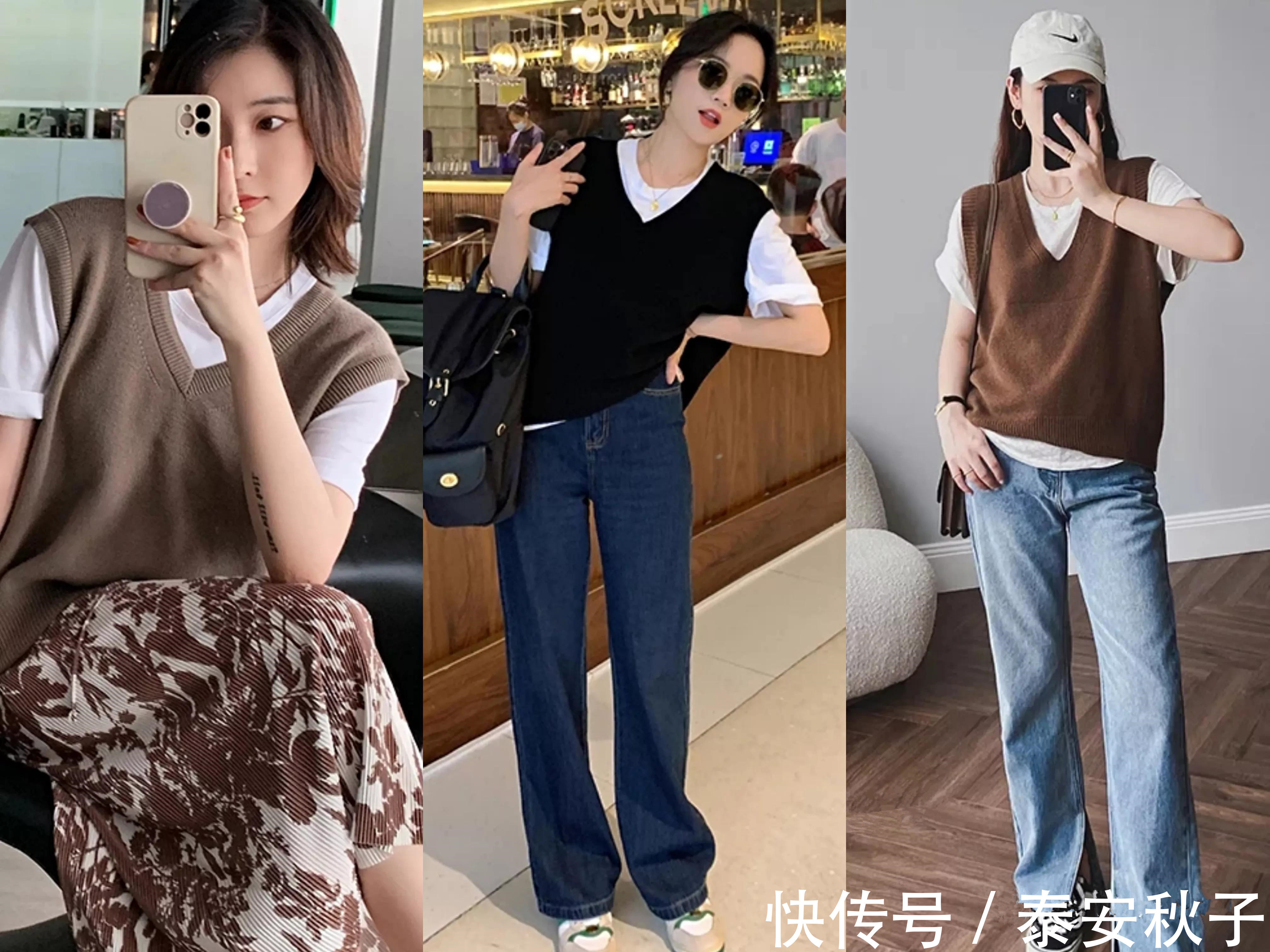 穿搭|秋天,品味女人必会的“叠穿”技巧!简单款加上混搭:让你美得惊艳