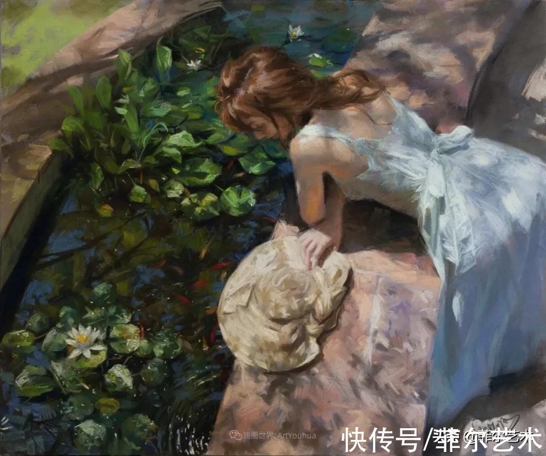 雷东多@婀娜多姿，美丽动人~西班牙画家维森特·罗梅罗·雷东多油画欣赏