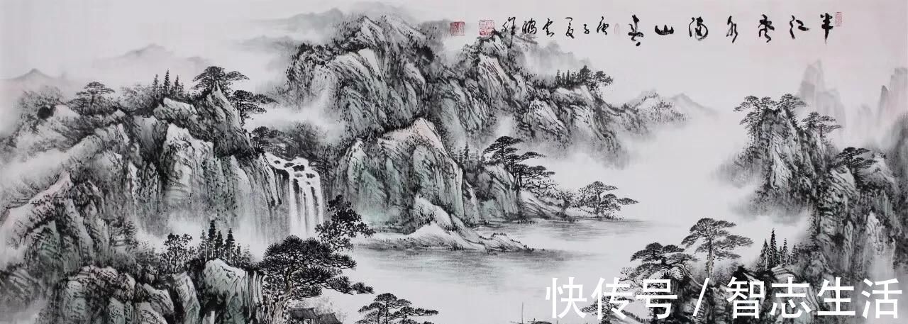 定制#书法定制,国画收藏——上善若水,和为贵,大展鸿图