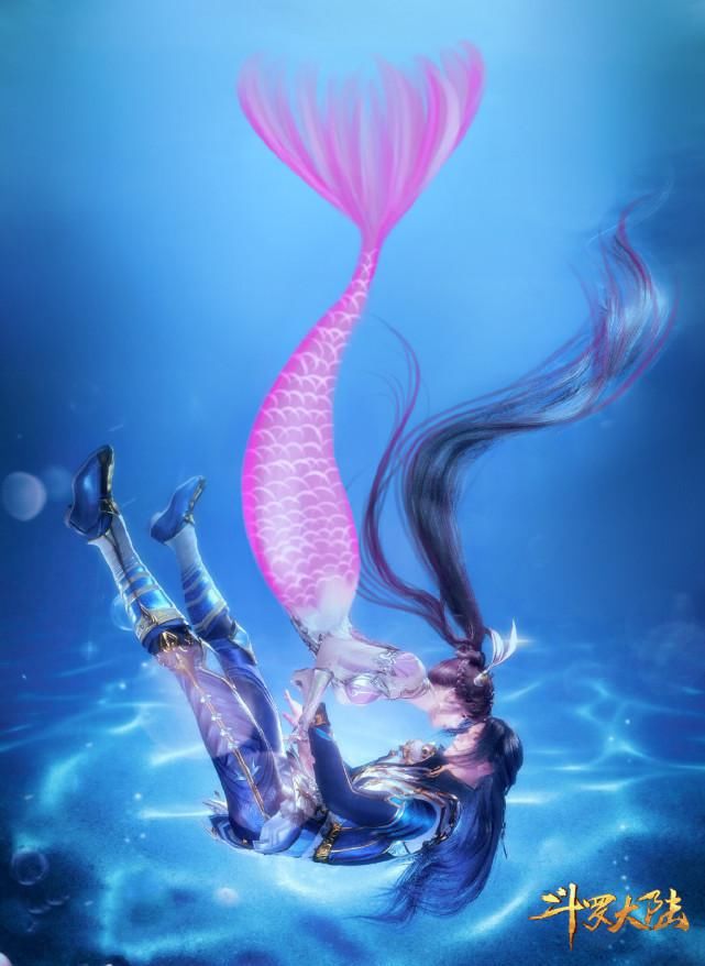 漫迷更改小舞人设，美人鱼造型太惊艳，难怪唐三非她不娶