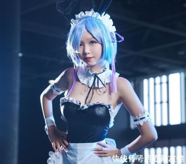 coser|漫展cos精选富冈义勇“神还原”打破次元壁，兔女郎蕾姆最亮眼