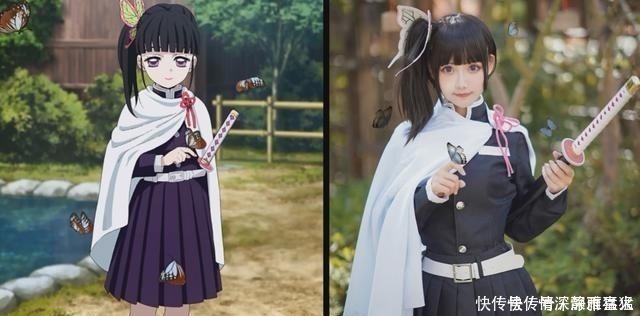 鬼灭之刃|鬼灭之刃硬核COS,蝴蝶忍神还原!泰国小哥看后也要认输!