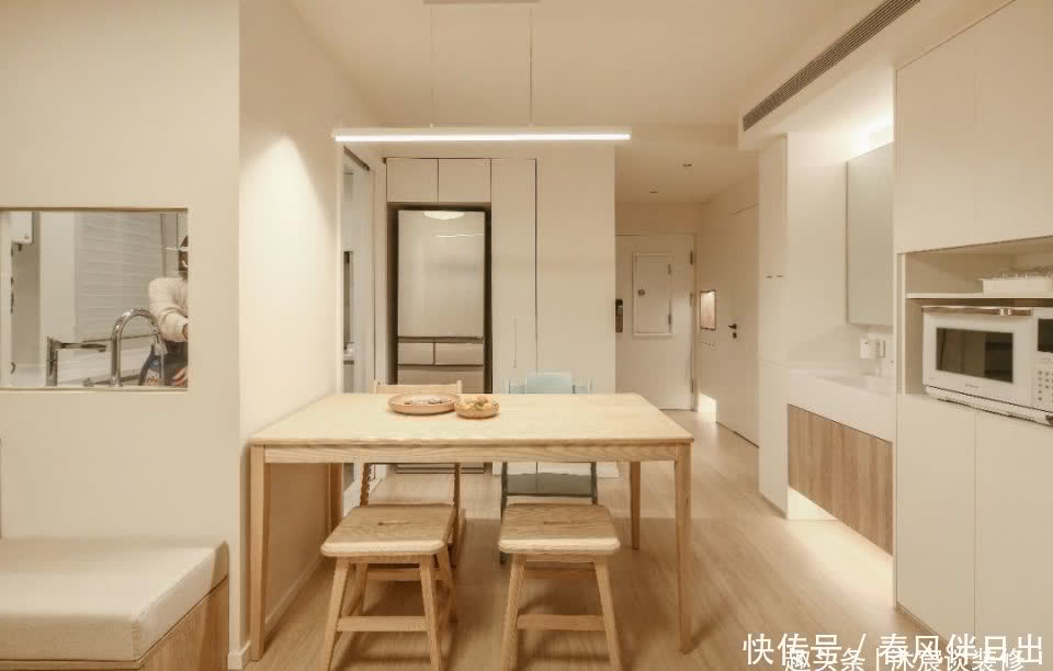 鞋柜|一家6口挤进56㎡小宅，虽小但布置却井井有条，生活过得十分幸福