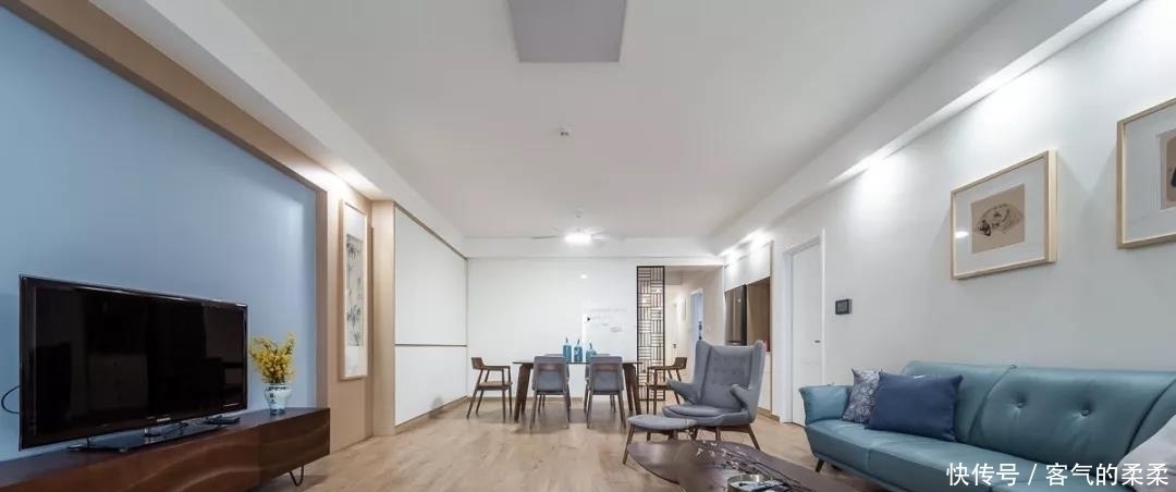 玄关|180平简约大宅,一入内便被玄关迷住,客餐厅设计太漂亮了晒晒