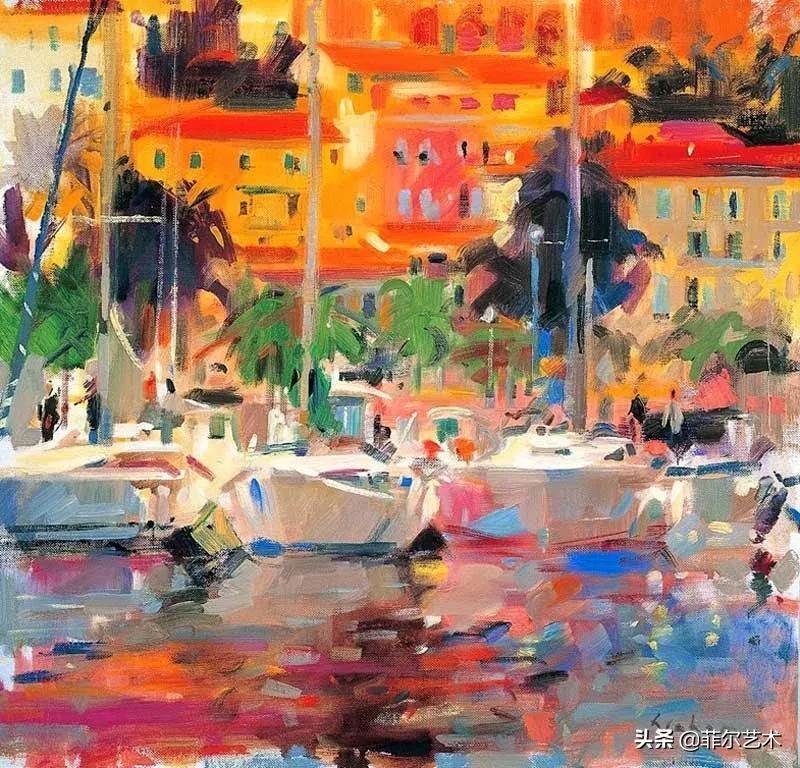 色彩!「油画欣赏」生动鲜明的色彩,一种独特的华丽风格