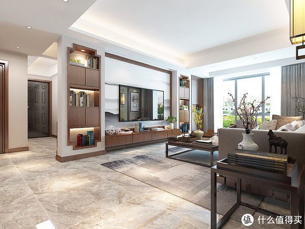 户型图|一对教师夫妻晒出自己的新家装修，全屋充满书香之气，美观又实用