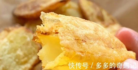 油温|最近爱上吃这个,将这食材切片一炸,个个空心起大泡,又香又焦酥!