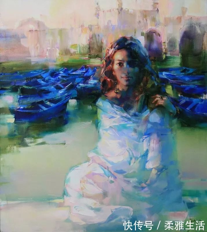 艺术家@色彩的魅力!俄罗斯艺术家斯卡菲娜的油画