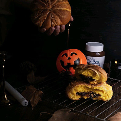 南瓜巧克力面包