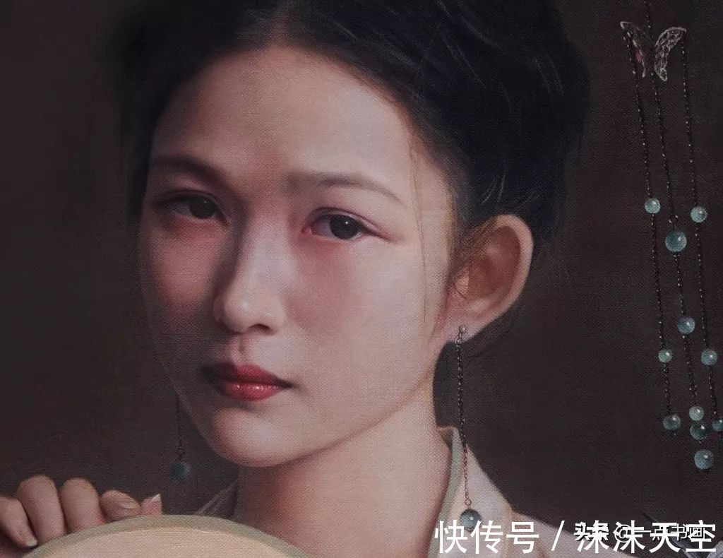 爱莲说|西茜：忆象画派代表画家，画美人美，人生完美赢家