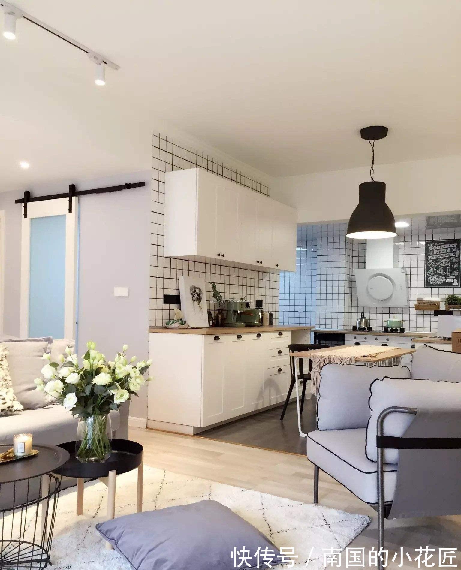 隔断|想做开放式厨房又怕油烟?半开放式厨房才是你的首选