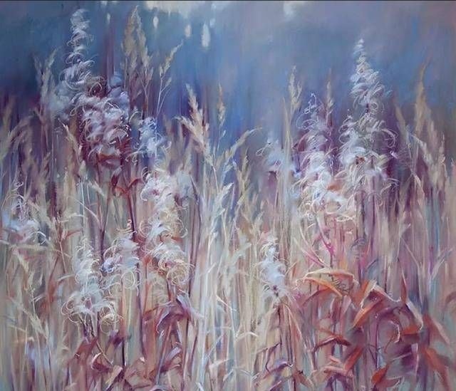 粉笔画!她用粉笔画了一匹白马,因为太美,学生沦陷了:黑板我们买了