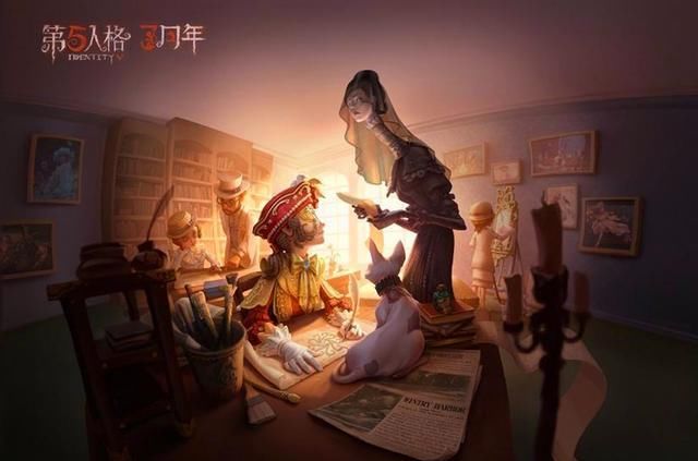 第五人格 魔术师新皮肤细节很好 雕刻家蓝皮造型依旧大气 全网搜