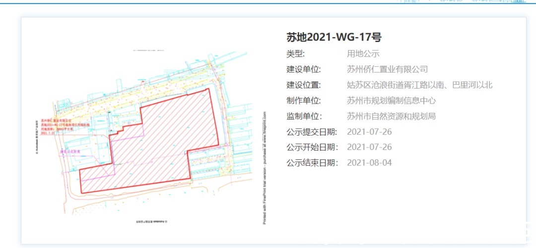大事|?姑苏区的这块地,5强汇聚,仁恒归来,要搞大事!