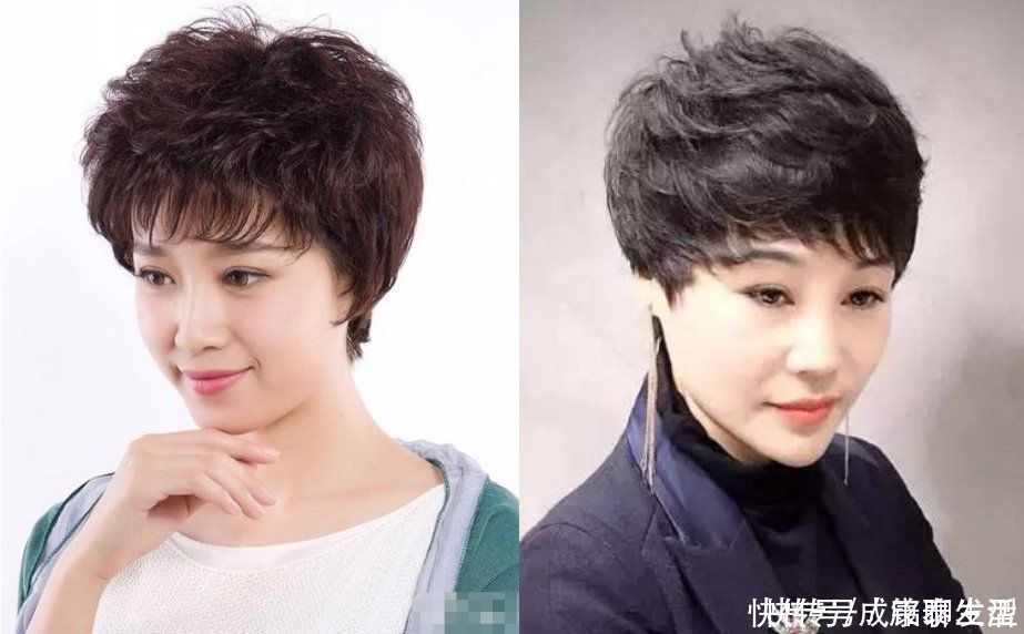 老人|为什么日本老人喜欢大卷,中国老年人喜欢烫小卷?审美文化不一样