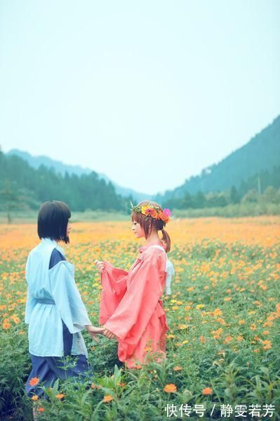 COS|女孩晒《千与千寻》COS,粉丝:画面美好如童话,背景价值一个亿