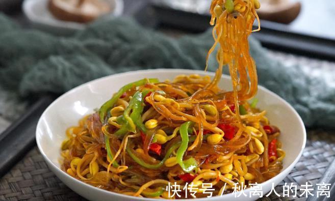 炒粉条|炒粉条，怎么做才不粘坨？教您一个妙招，粉条不粘不成坨，还入味