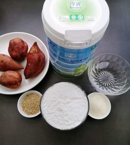 红薯芝麻球，简单好做又好吃，零厨艺也可以露一手