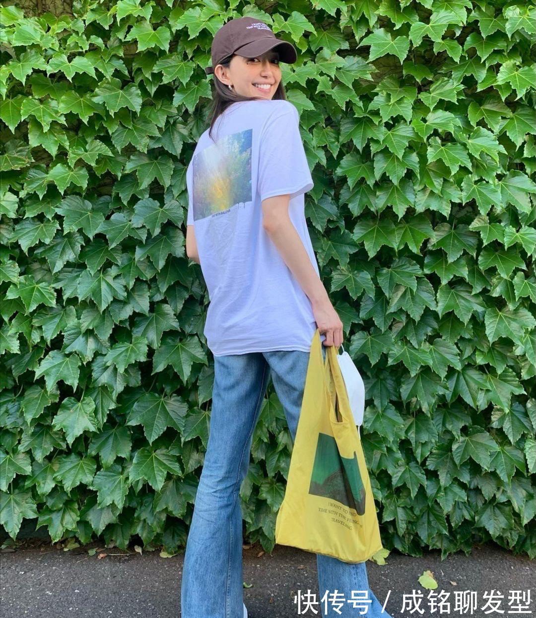 搭配|30+的女生穿衣不用愁,学“日杂”模特松岛花的搭配,时髦又好看