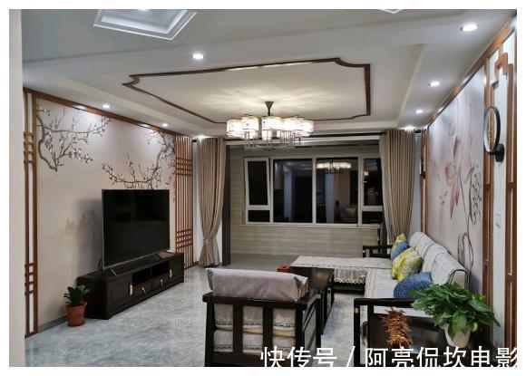 完工|115㎡新中式风新房装修完工，没有请设计师省了不少钱，效果如何？