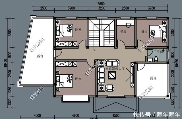 占地面积|堂屋+土灶，这才是农村自建房该有的样子，都说最后一套最美！