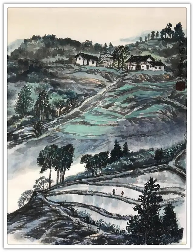 翰墨传情$周长军|《翰墨传情·助力冬奥》全国书画名家优秀作品线上展