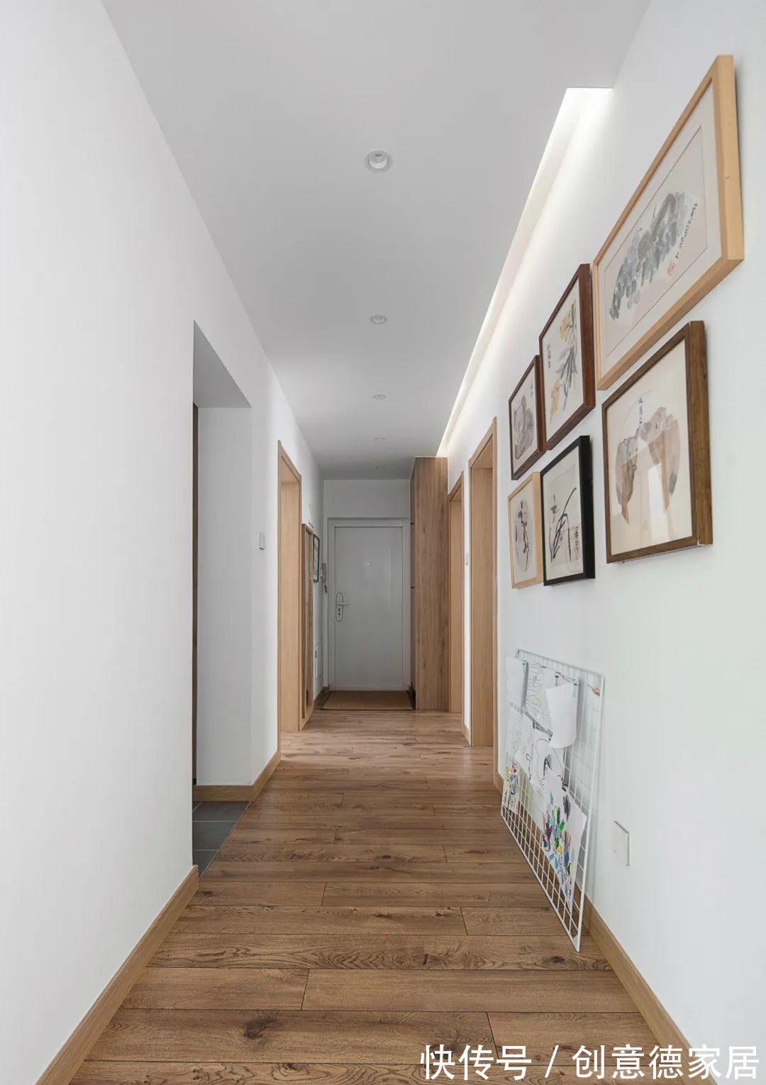 洞洞板|人人嫌弃的鸡肋长走廊,这样“精打细算”改造后,不浪费1寸空间