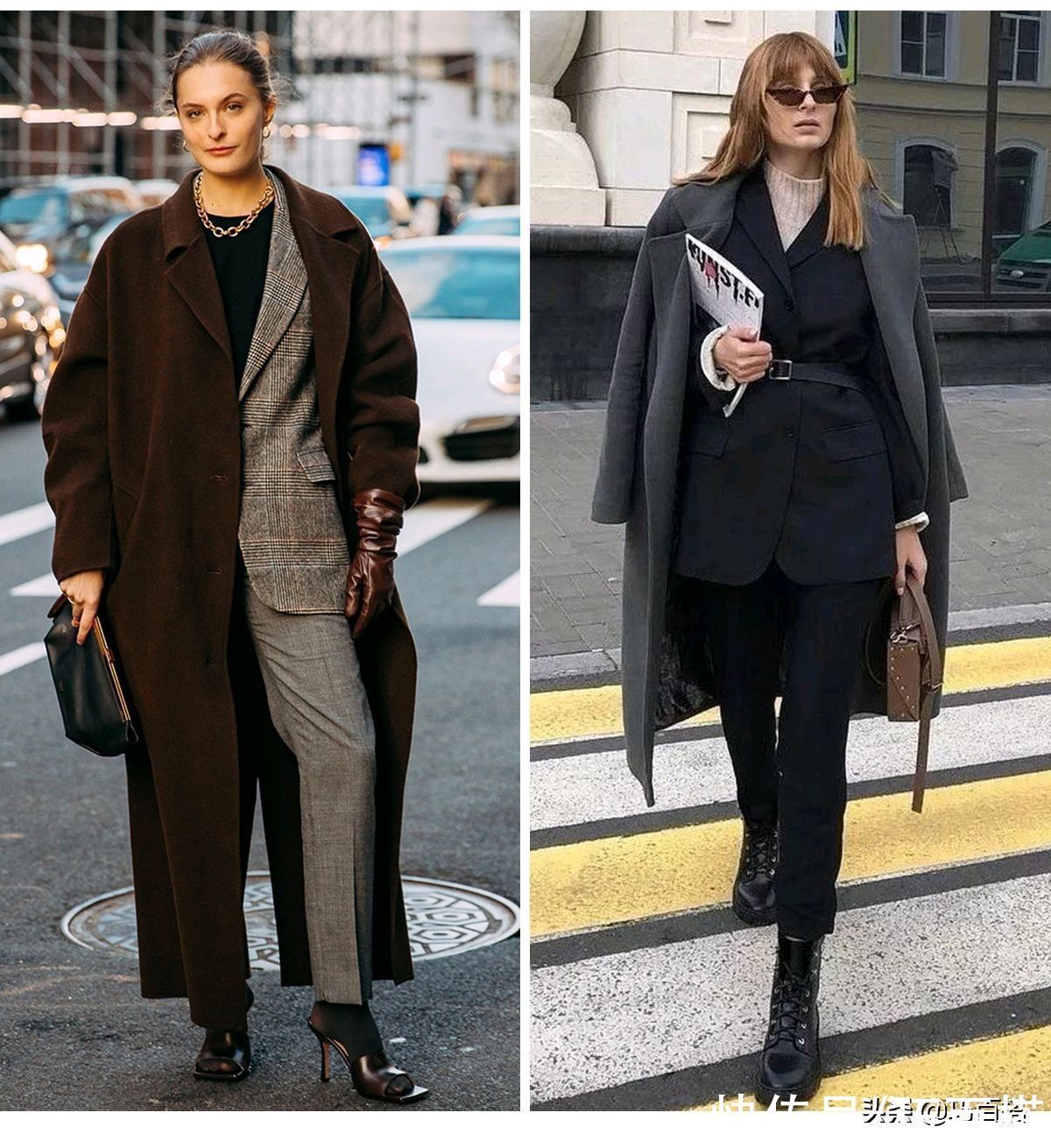 针织衫 光会选大衣是不够的,穿好内搭也很重要,经常穿这3种时髦又气质