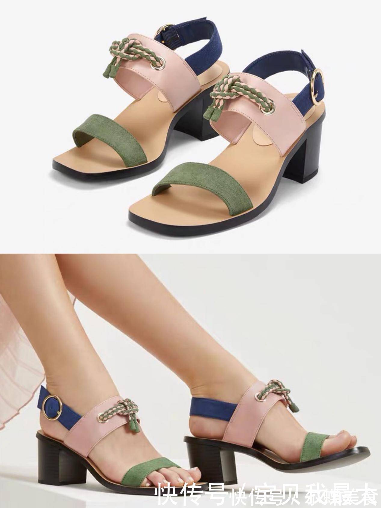 凉鞋 凉鞋怎么穿算时尚穿简约不简单的一字带凉鞋,精巧之处凸显女性魅力