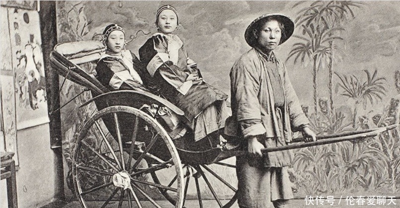 抹额|老照片：清朝女子为什么额头包“抹额”，因为发际线太高吗