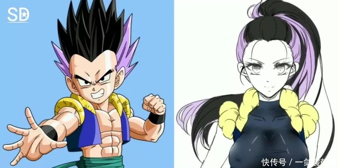 反串|当龙珠中的人物性别反串会怎样 网友 看到超蓝贝吉特我恋爱了