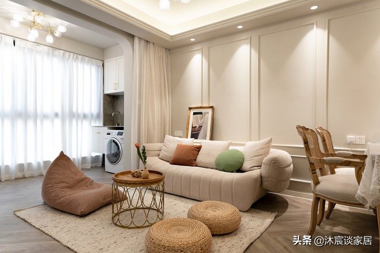家居|她家的现代美式，清新治愈又浪漫，就算一直宅在家，也不会厌倦