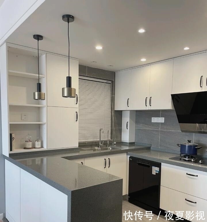 新家|年轻小夫妻83㎡新家,典型的一体化设计,越简单,越舒适