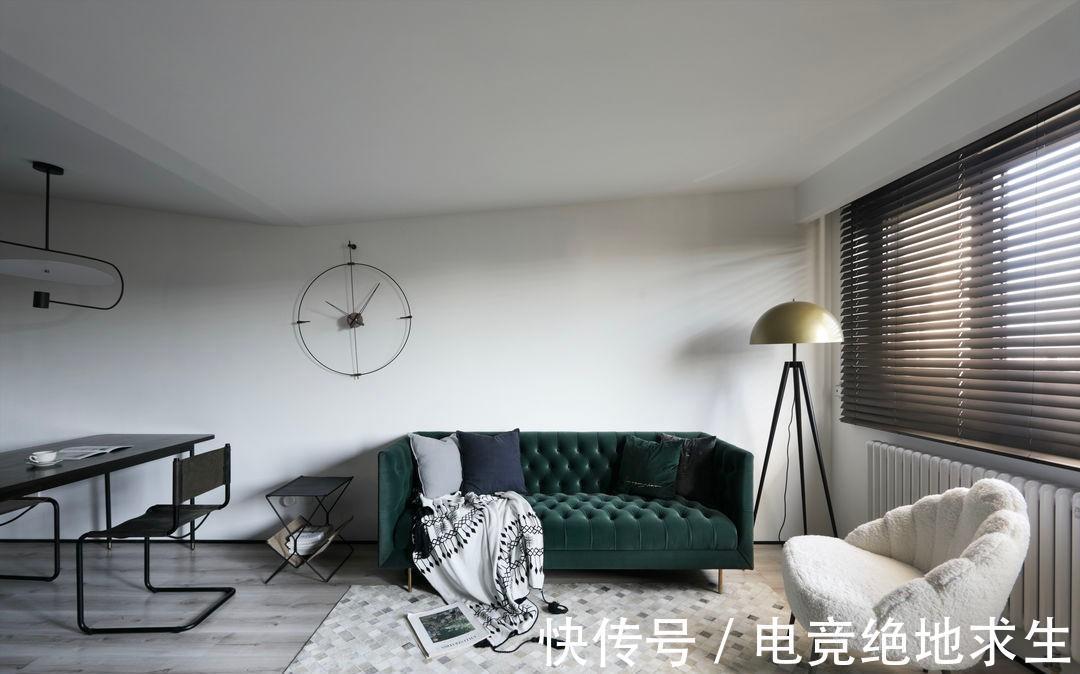 收纳|两居室变身现代时尚样板间,用生活编织空间,用时间填满角落