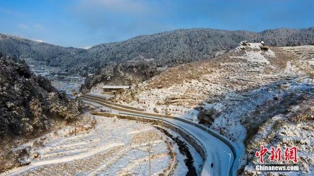 安徽|雪后初霁 安徽大别山区景美如画