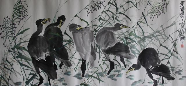 徒弟|李苦禅徒弟谈中国画:齐白石的都过时了,将来我的国画非常值钱!