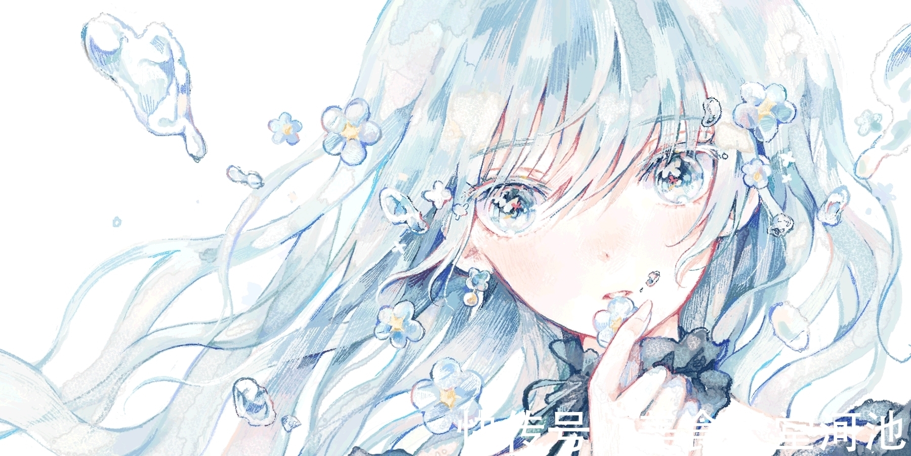 淡雅风女孩|淡雅风女孩插画欣赏